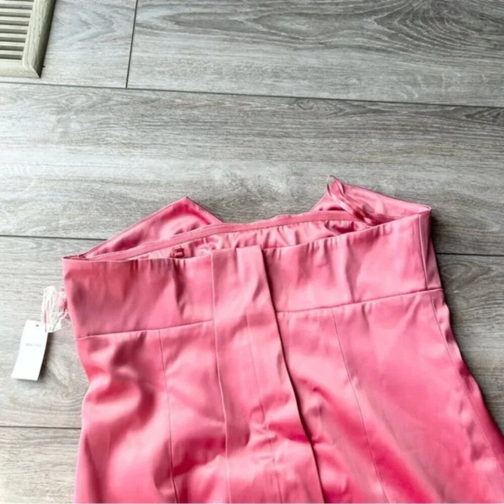 NWT RW&CO Pink Satin Evening Dress - Picture 13 of 15